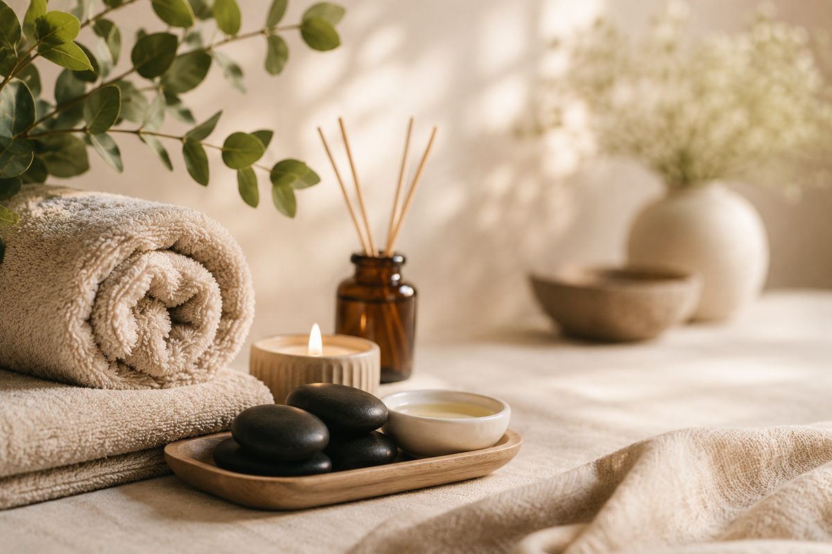 Relaxing spa treatment in the Waterberg bush